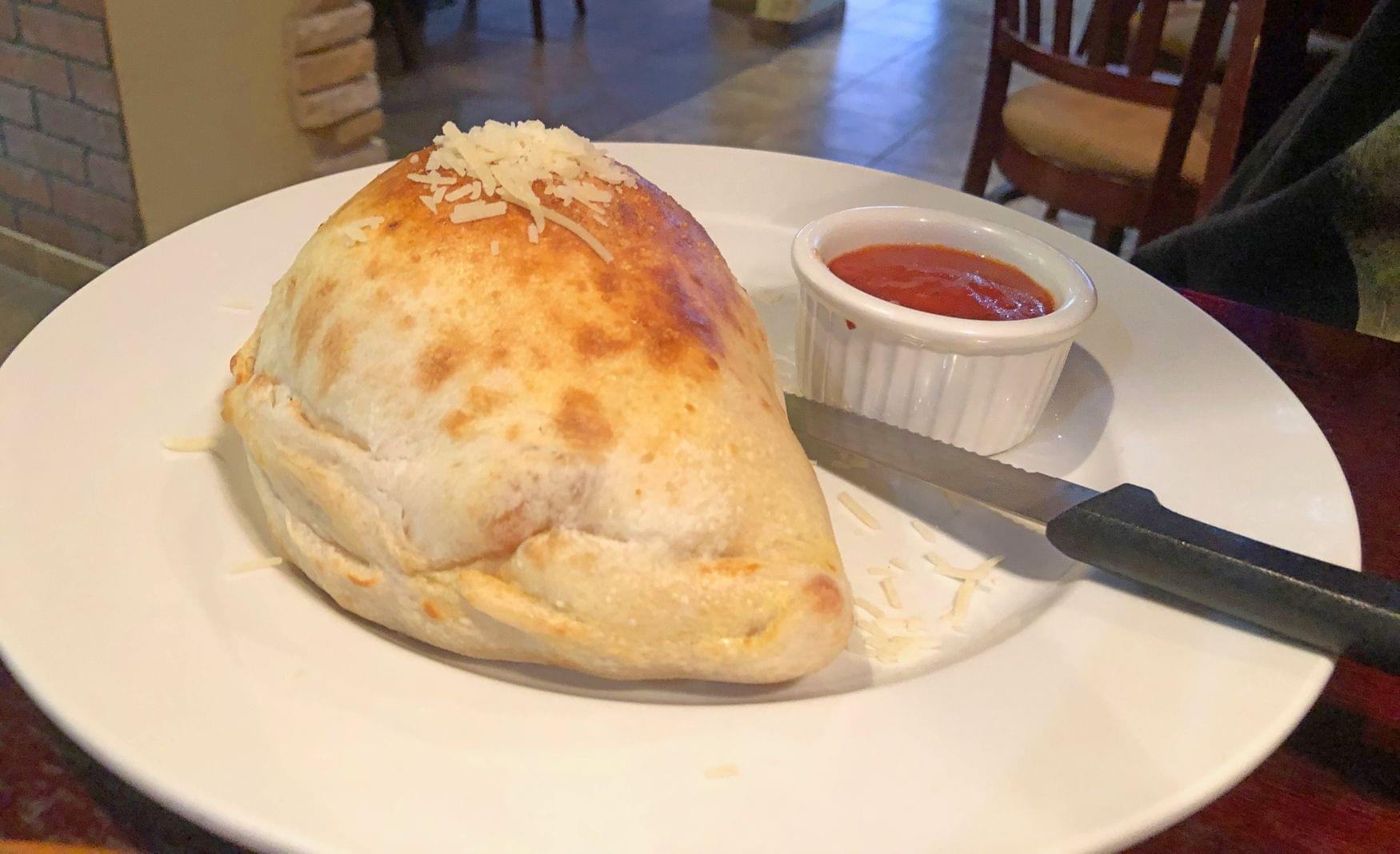 Ravioli, Calzones, Stuffed Mushrooms Delizioso Italian Dishes! A