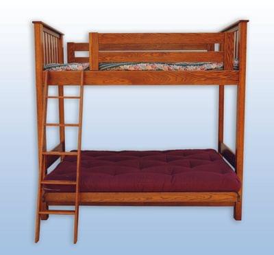 Futonloftbed fullbedview